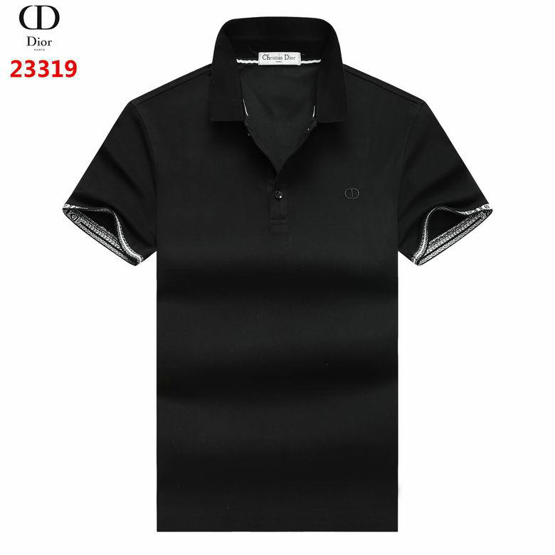 Wholesale Cheap D ior Short Sleeve Lapel T shirts for Sale