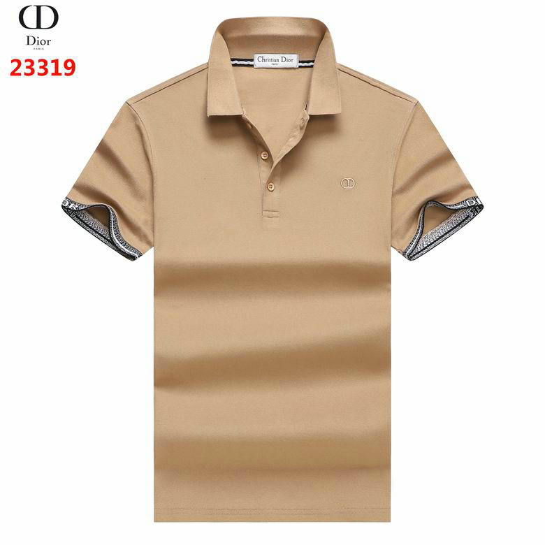 Wholesale Cheap D ior Short Sleeve Lapel T shirts for Sale