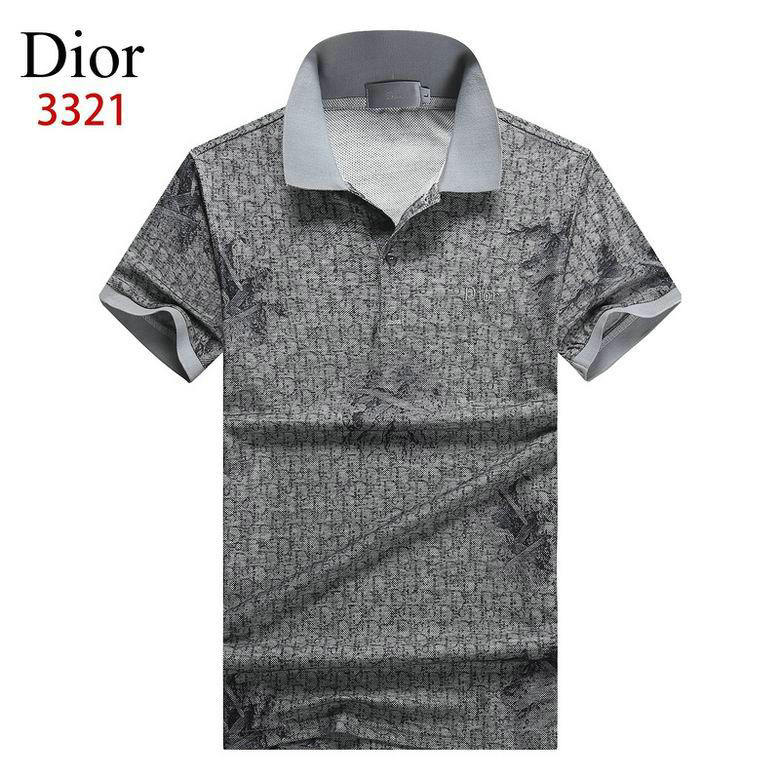 Wholesale Cheap Dior Short Sleeve Lapel T Shirts for Sale