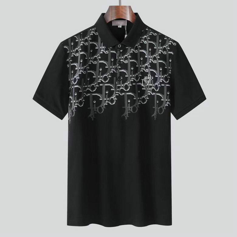 Wholesale Cheap D ior Short Sleeve Lapel T shirts for Sale