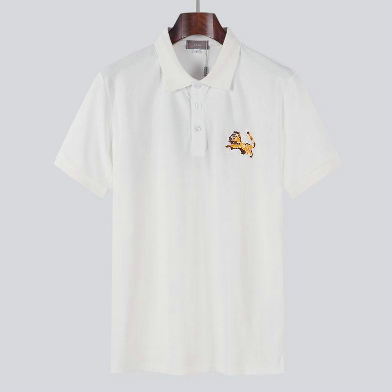 Wholesale Cheap D ior Short Sleeve Lapel T shirts for Sale