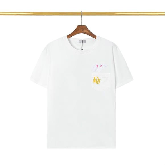 Wholesale Cheap D.ior Short Sleeve men T shirts for Sale