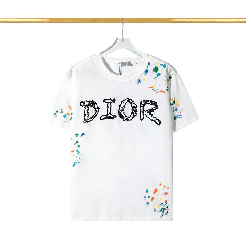 Wholesale Cheap D.ior Short Sleeve men T shirts for Sale