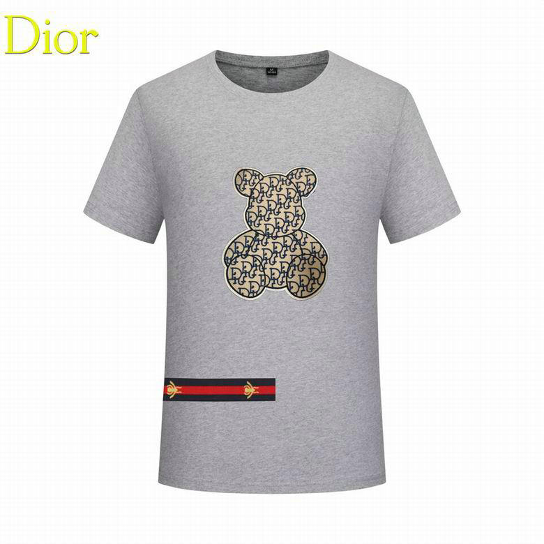Wholesale Cheap D.ior Short Sleeve Round Collar T shirts for Sale