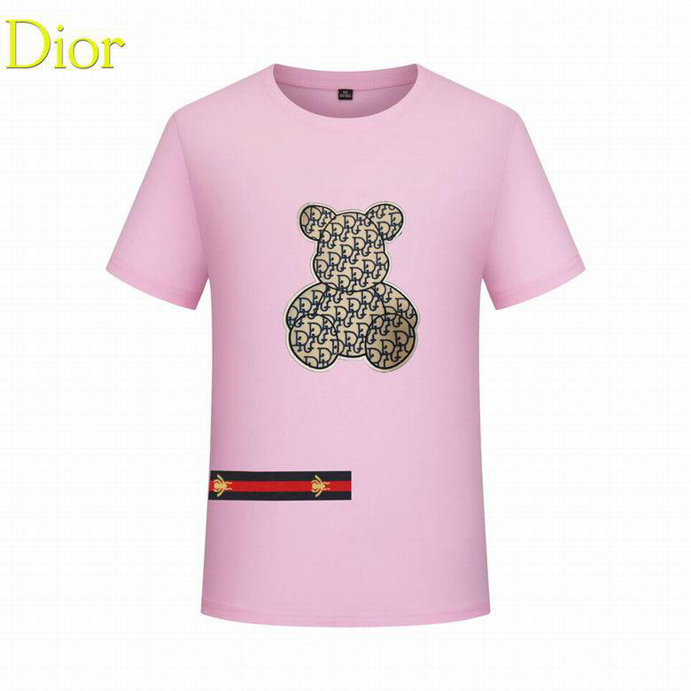 Wholesale Cheap D.ior Short Sleeve Round Collar T shirts for Sale