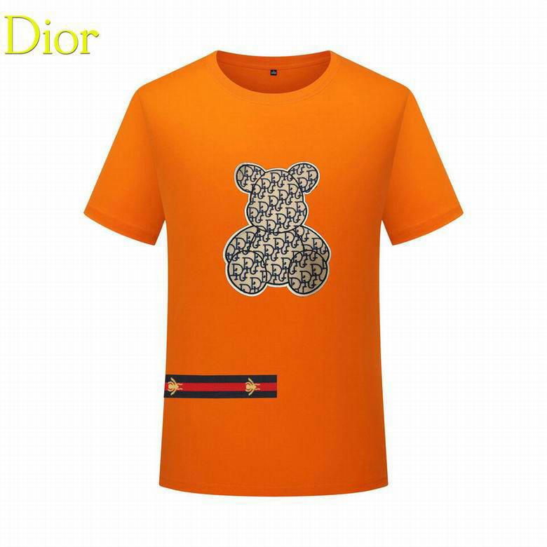 Wholesale Cheap D.ior Short Sleeve Round Collar T shirts for Sale
