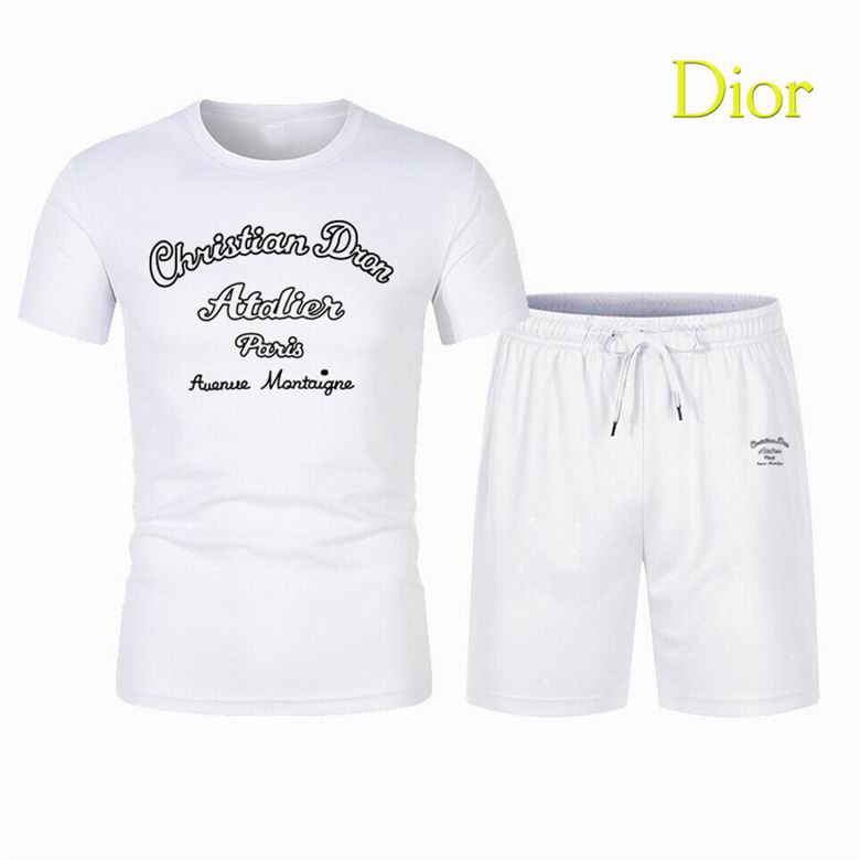 Wholesale Cheap D.ior Short Sleeve Tracksuits for Sale