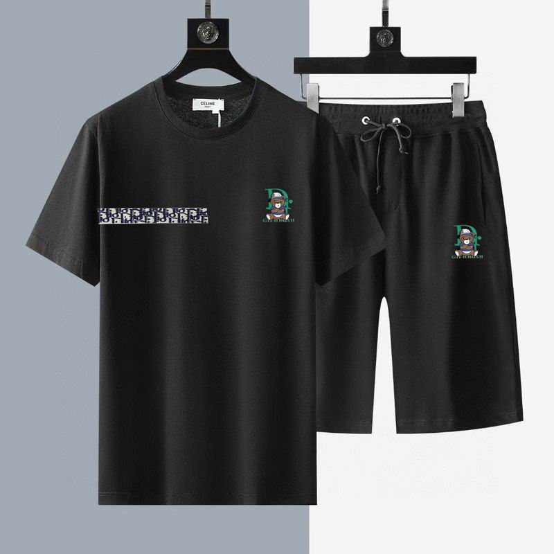 Wholesale Cheap D.ior Short Sleeve Replica Designer Tracksuits for sale
