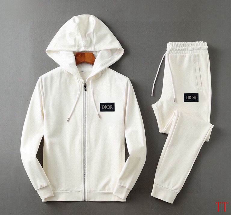 Wholesale Cheap D.ior Long Sleeve Replica Designer Tracksuits set for sale