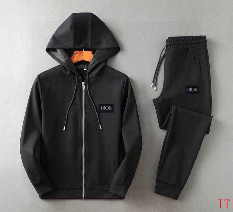 Wholesale Cheap D.ior Long Sleeve Replica Designer Tracksuits set for sale