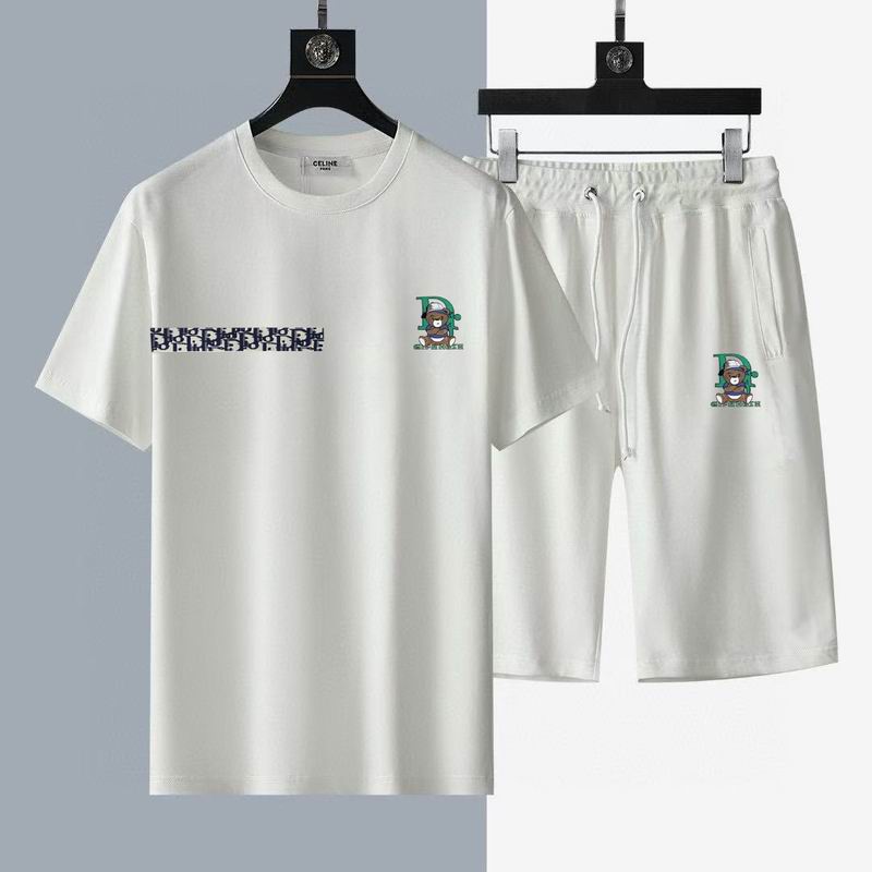Wholesale Cheap D.ior Short Sleeve Replica Designer Tracksuits for sale