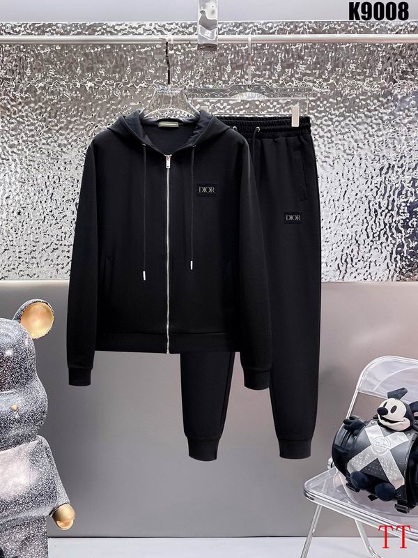 Wholesale Cheap D.ior Long Sleeve Replica Designer Tracksuits set for sale