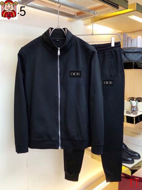 Wholesale Cheap D.ior Long Sleeve Replica Designer Tracksuits set for sale
