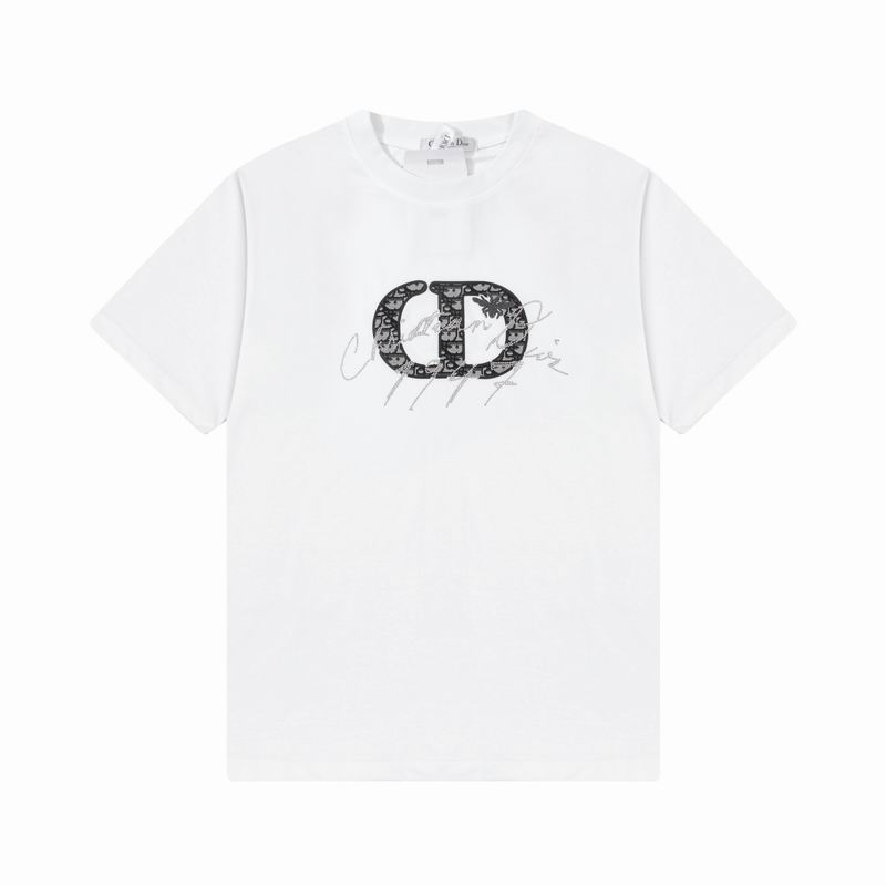 Wholesale High-quality Casual D.ior men Short Sleeve Replica Designer T Shirts for Sale