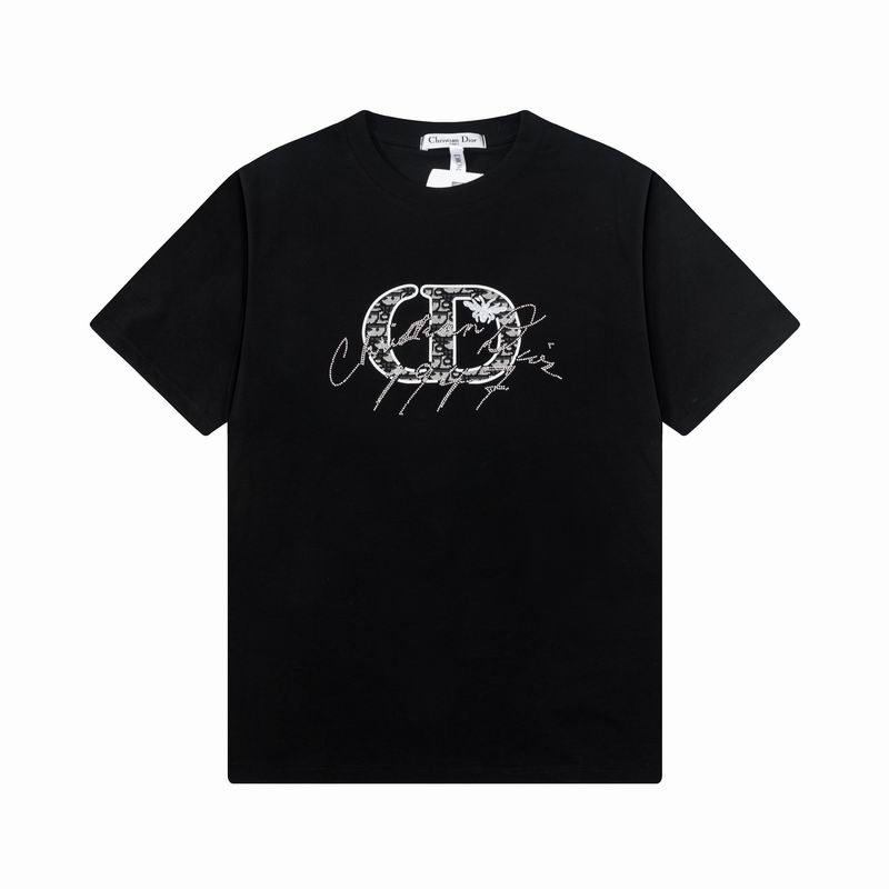 Wholesale High-quality Casual D.ior men Short Sleeve Replica Designer T Shirts for Sale