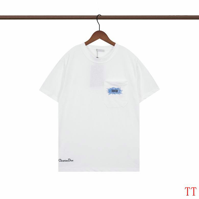 Wholesale Cheap D.ior Short Sleeve men T shirts for Sale