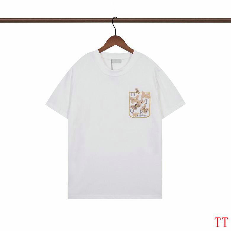Wholesale Cheap D.ior Short Sleeve men T shirts for Sale