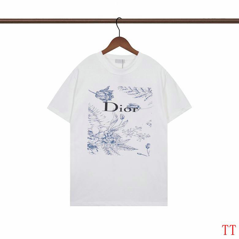 Wholesale Cheap D.ior Short Sleeve men T shirts for Sale