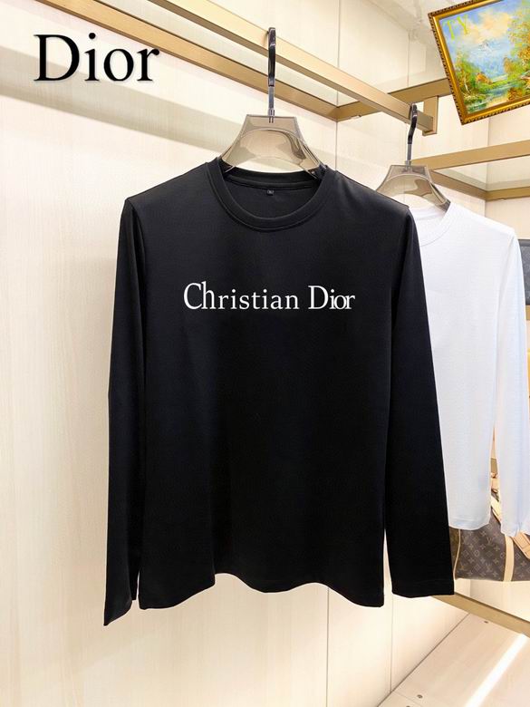 Wholesale Cheap D.ior Long Sleeve T shirts for Sale