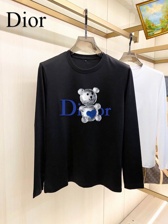 Wholesale Cheap D.ior Long Sleeve T shirts for Sale