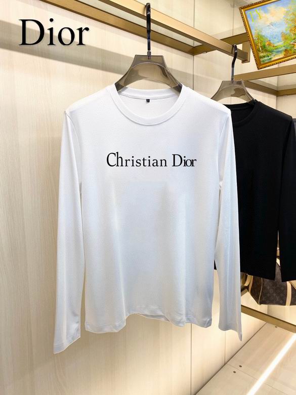 Wholesale Cheap D.ior Long Sleeve T shirts for Sale