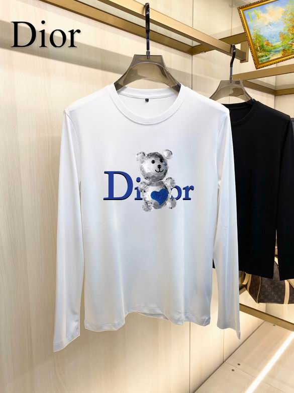 Wholesale Cheap D.ior Long Sleeve T shirts for Sale