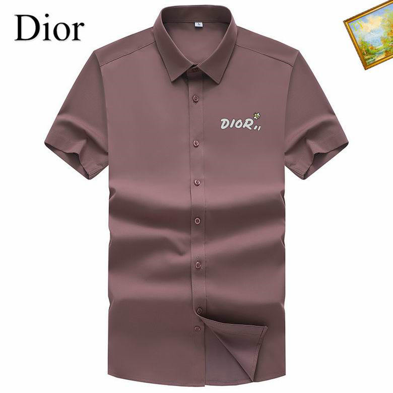 Wholesale Cheap D ior Short Sleeve Shirts for Sale