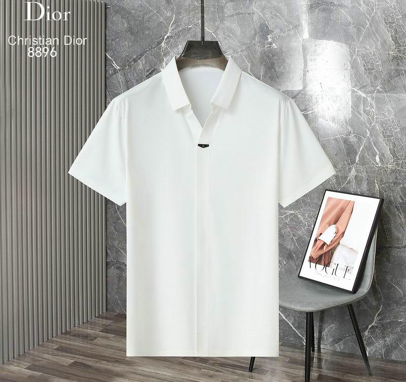 Wholesale High quality D ior Short Sleeve Lapel Mens T Shirts for Sale