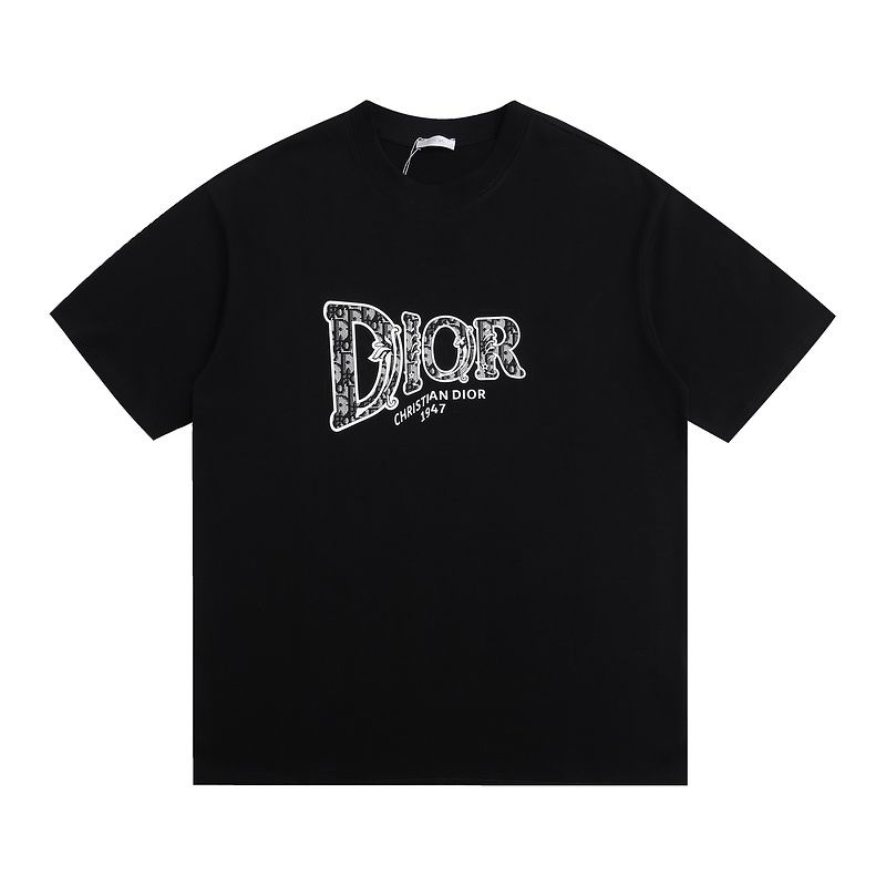Wholesale High-quality Brands D.ior Short Sleeve Crew Neck Knockoff Designer T-Shirts for sale