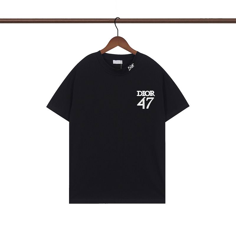 Wholesale High-quality Brands D.ior Short Sleeve Crew Neck Knockoff Designer T-Shirts for sale