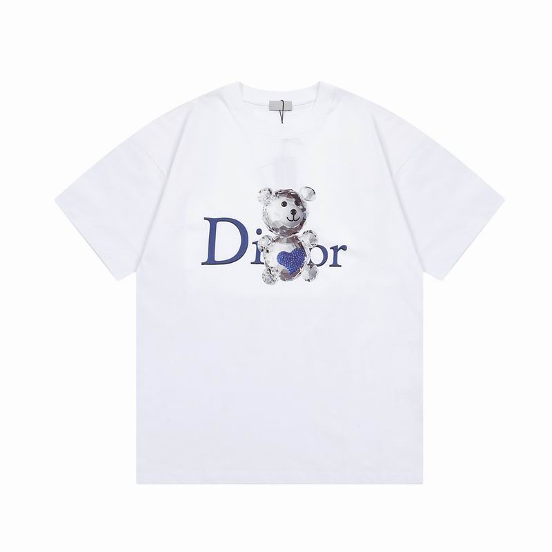 Wholesale High-quality Cheap D.ior Short Sleeve Crew Neck Designer Replica T-Shirts for sale