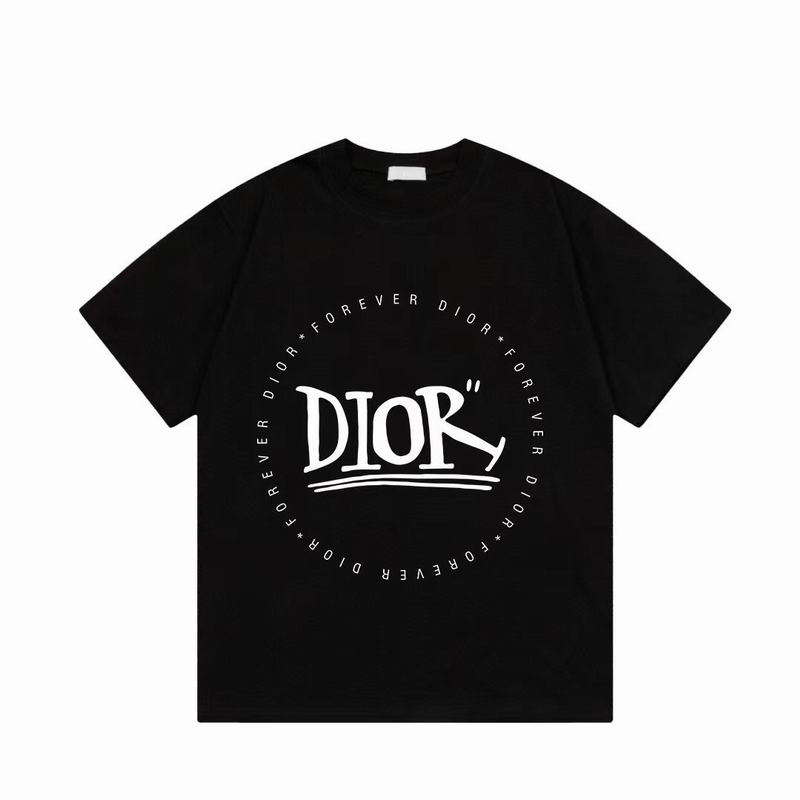 Wholesale High-quality Cheap D.ior Short Sleeve Crew Neck Designer Replica T-Shirts for sale