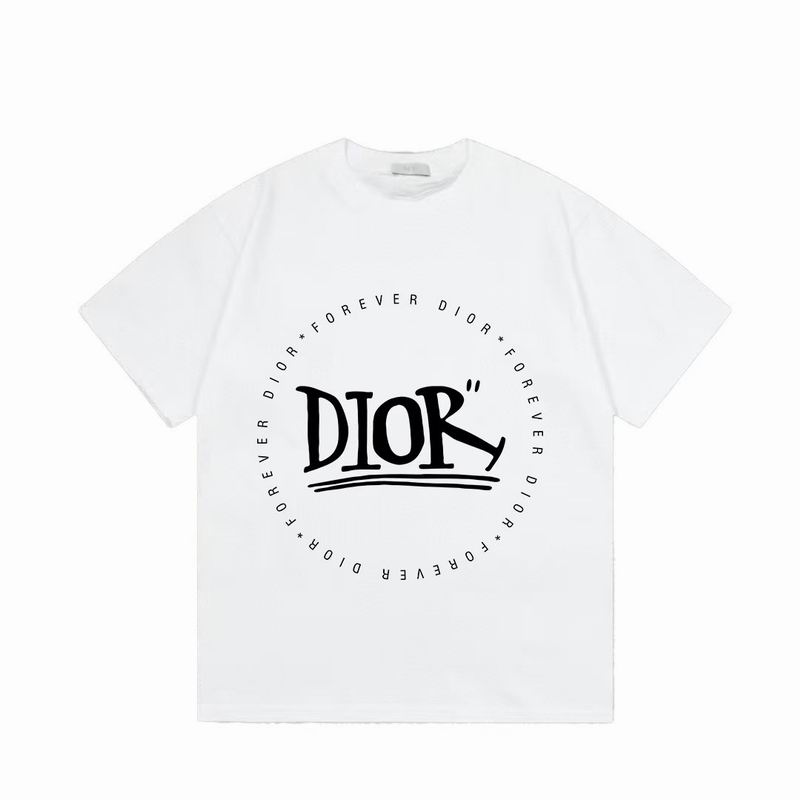 Wholesale High-quality Cheap D.ior Short Sleeve Crew Neck Designer Replica T-Shirts for sale