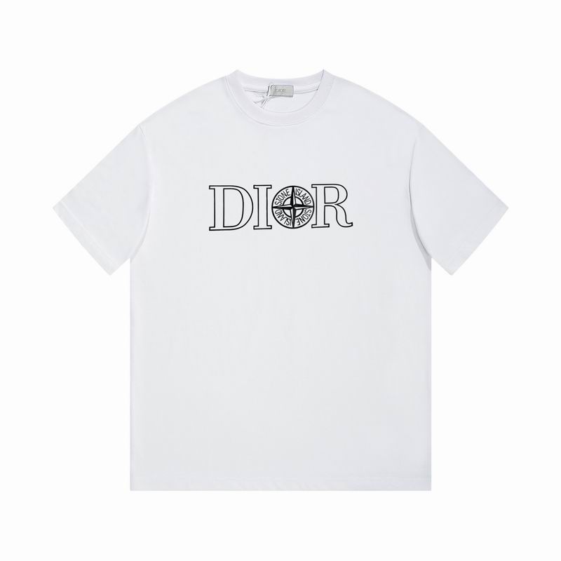 Wholesale High-quality Cheap D.ior Short Sleeve Crew Neck Designer Replica T-Shirts for sale