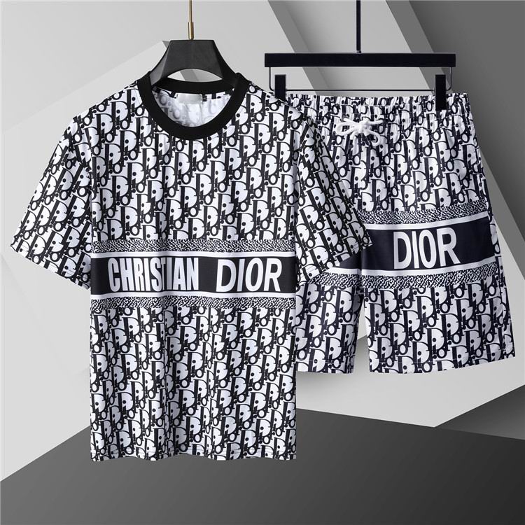 Wholesale Cheap D.ior Short Sleeve Designer Tracksuits for Sale