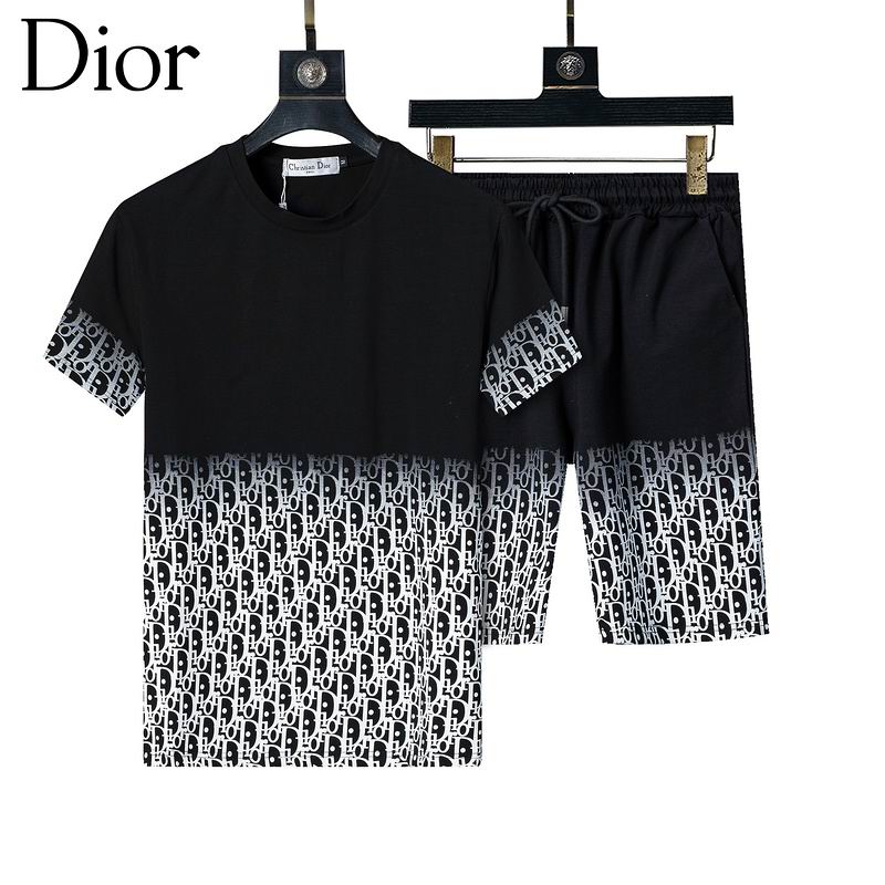 Wholesale Cheap High Quality D.ior Short Sleeve Designer Tracksuits for Sale