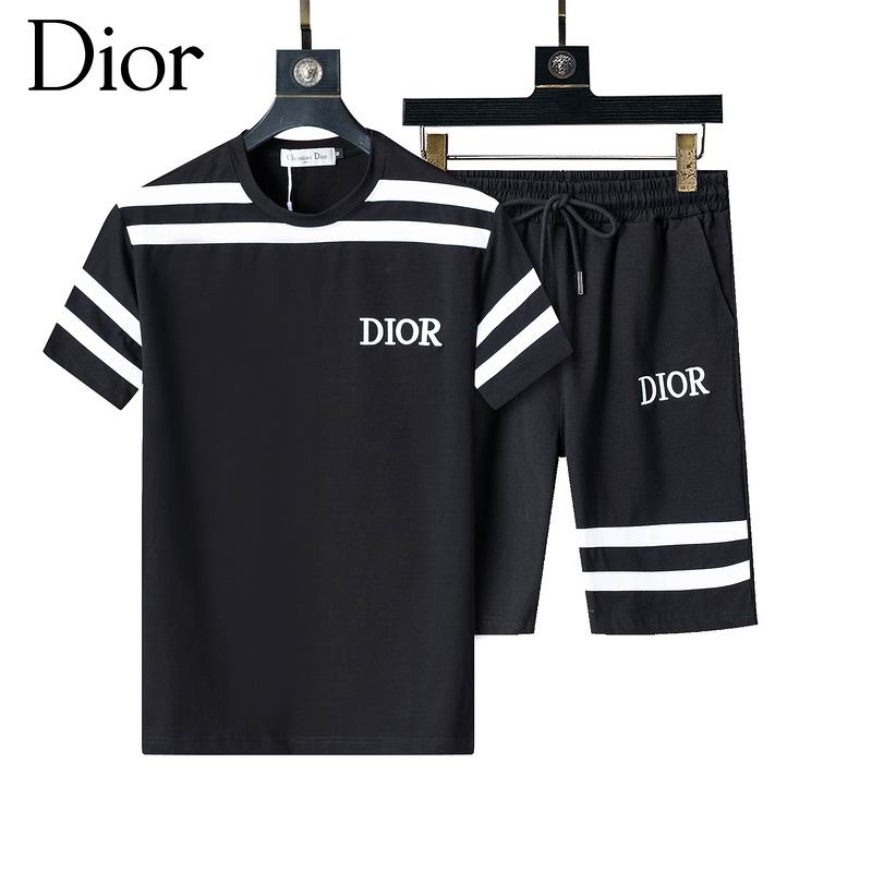Wholesale Cheap D.ior Short Sleeve Designer Tracksuits for Sale