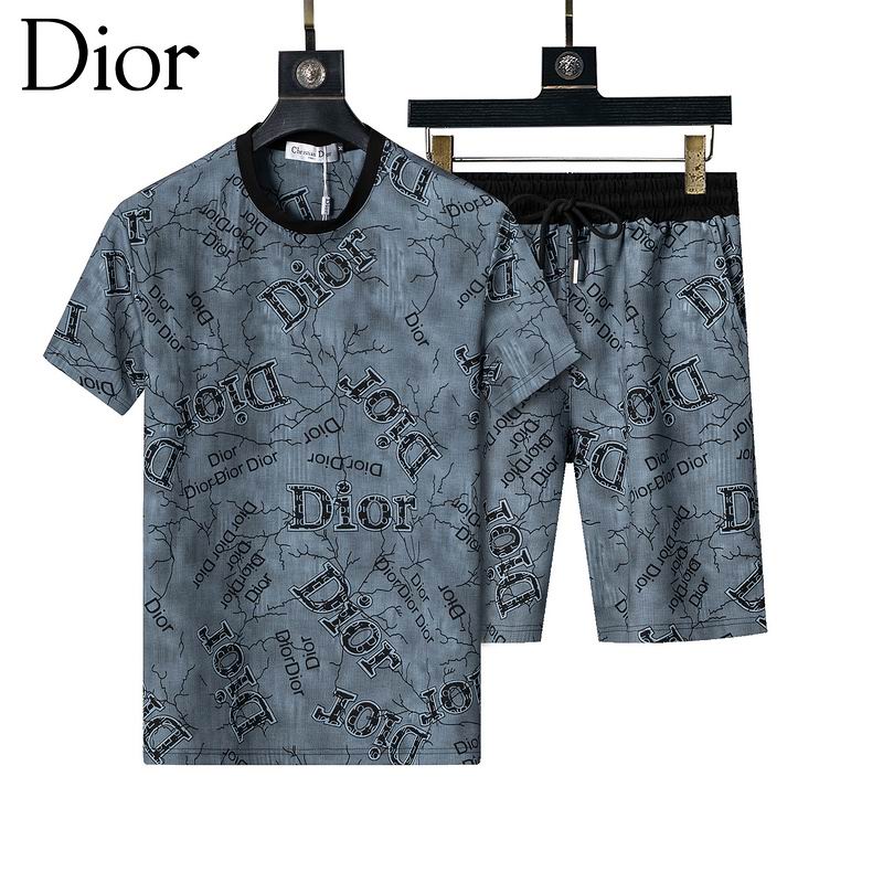 Wholesale Cheap D.ior Short Sleeve Designer Tracksuits for Sale
