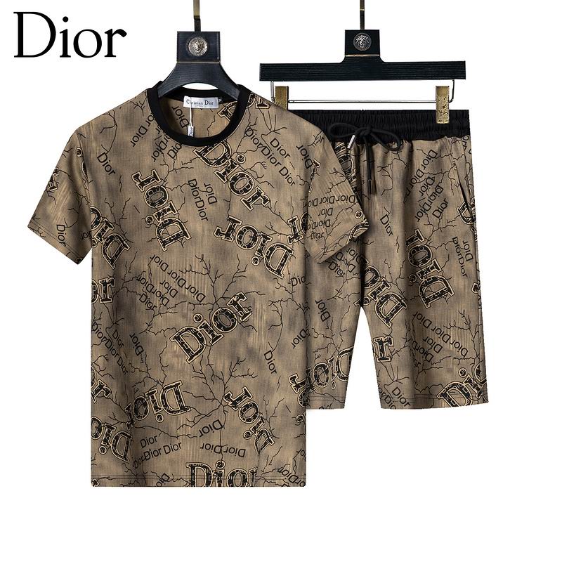 Wholesale Cheap D.ior Short Sleeve Designer Tracksuits for Sale