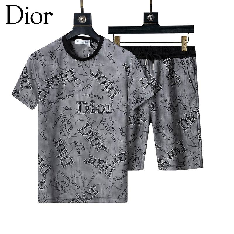 Wholesale Cheap High Quality D.ior Short Sleeve Designer Tracksuits for Sale