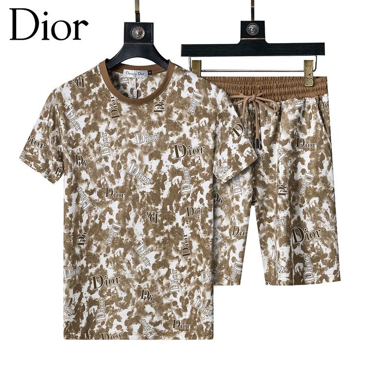 Wholesale Cheap D.ior Short Sleeve Designer Tracksuits for Sale
