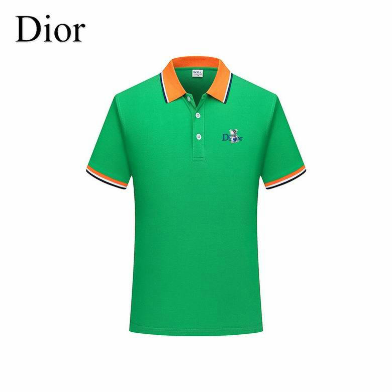 Wholesale Cheap D ior Short Sleeve Lapel T Shirts for Sale