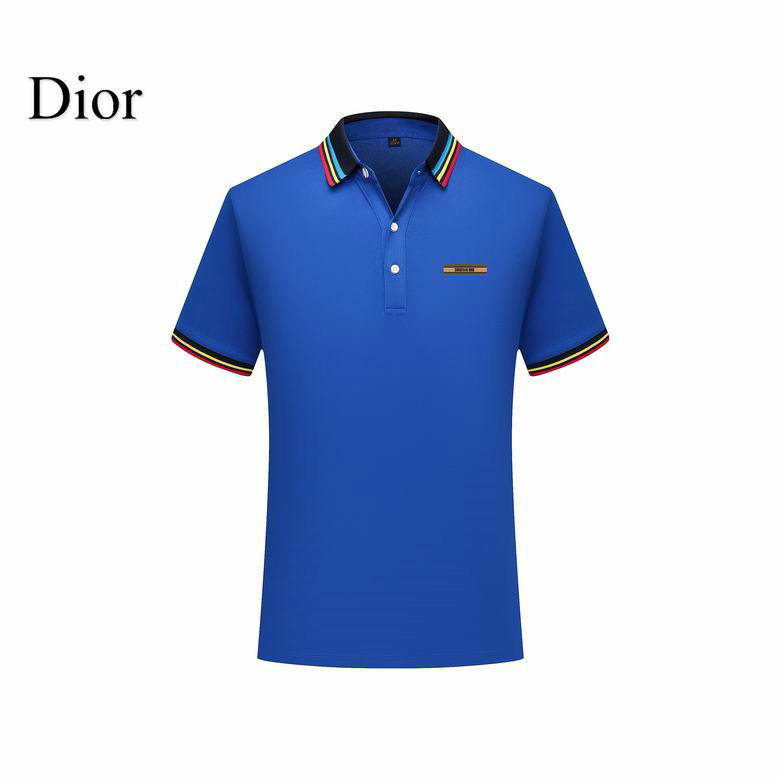 Wholesale Cheap D ior Short Sleeve Lapel T Shirts for Sale