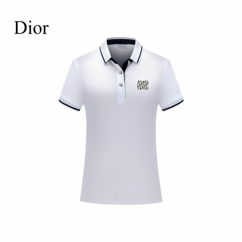 Wholesale Cheap D ior Short Sleeve Lapel T Shirts for Sale