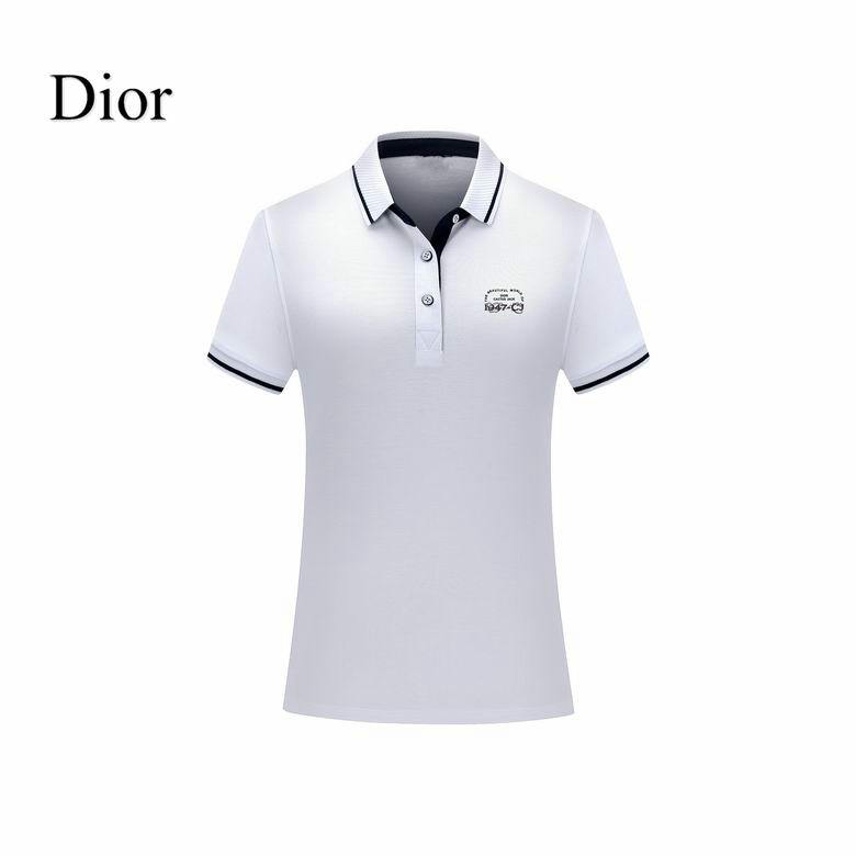 Wholesale Cheap D ior Short Sleeve Lapel T Shirts for Sale