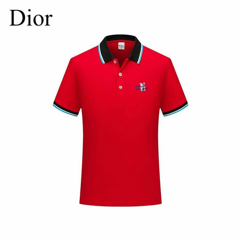 Wholesale Cheap D ior Short Sleeve Lapel T Shirts for Sale