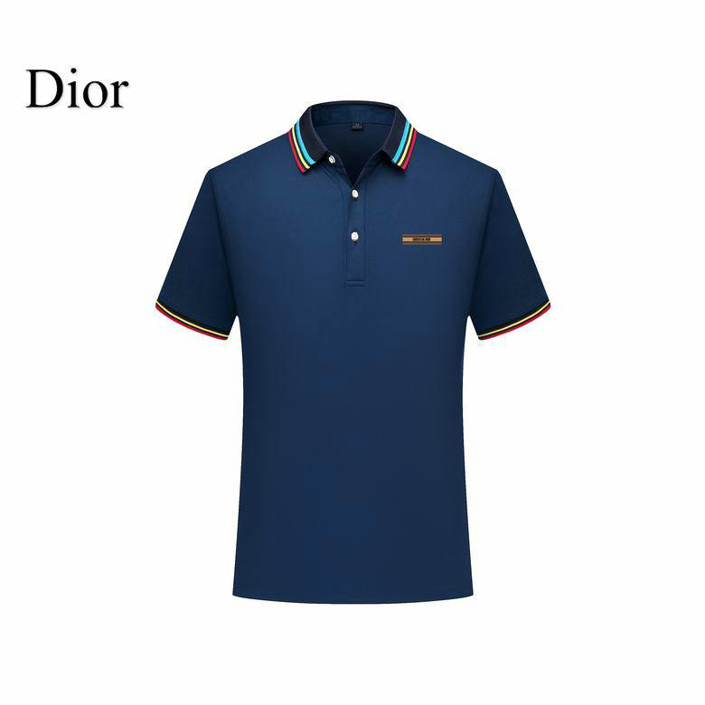 Wholesale Cheap D ior Short Sleeve Lapel T Shirts for Sale
