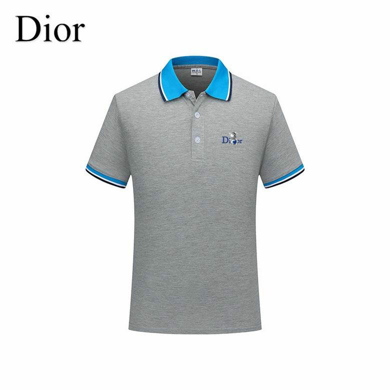 Wholesale Cheap D ior Short Sleeve Lapel T Shirts for Sale