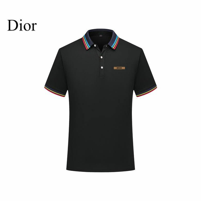 Wholesale Cheap D ior Short Sleeve Lapel T Shirts for Sale