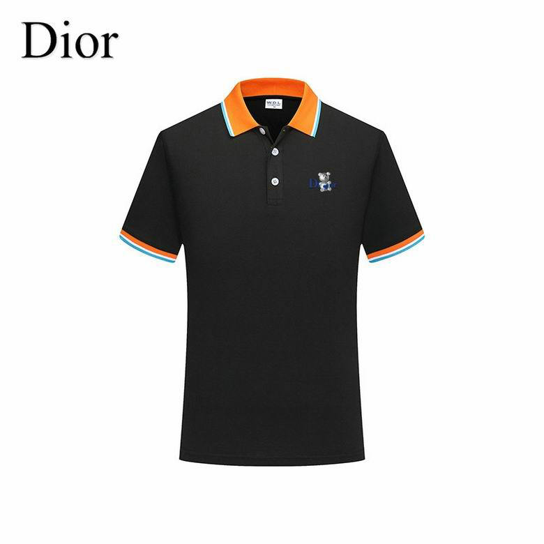 Wholesale Cheap D ior Short Sleeve Lapel T Shirts for Sale